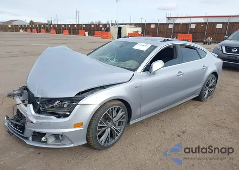 2016 Audi A7 3.0T Premium Plus z USA, uszkodzony, nr VIN WAU2GAFC4GN040099